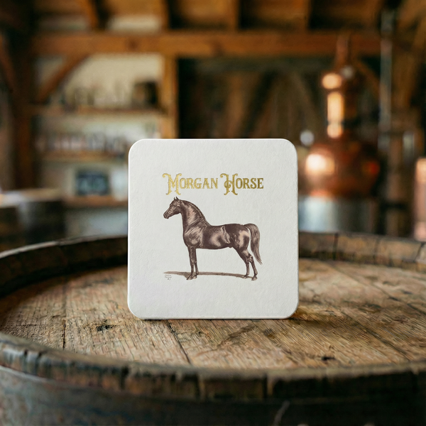 "Morgan Horse" Heritage Coaster